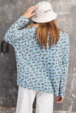 Leopard Loose Fit Knit Top - MiaStylez